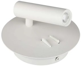 LED Fali lámpa LED/3W/230V + LED/6W/230V 3000K fehér