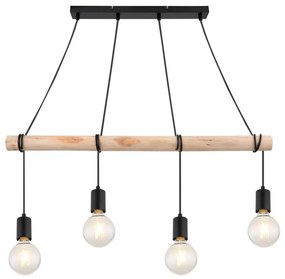 Rabalux 3980 - Csillár zsinóron PABLO 4xE27/40W/230V