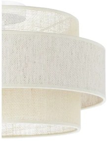 Mennyezeti lámpa BOHO 1xE27/60W/230V Ø 40 cm krémszínű/juta