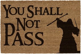 Lábtörlő kész kókusz, pvc 40 x 60 cm