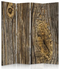 Gario Paraván Csomózott deszkák Méret: 145 x 170 cm, Kivitelezés: Forgó paraván 360°