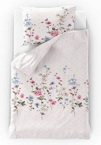 Kvalitex pamut ágynemét Delux Louka rózsaszín, 140x 220 cm, 70 x 90 cm, 140 x 220 cm, 70 x 90 cm