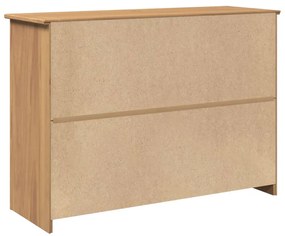 Panama tömör fenyőfa tálalószekrény fiókokkal 112 x 40 x 80 cm