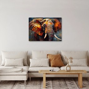 Kép - Egy elefánt festése (70x50 cm)