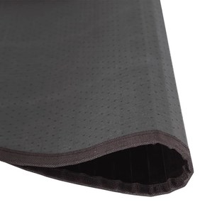 kerek sötétbarna bambusz szőnyeg 100 cm