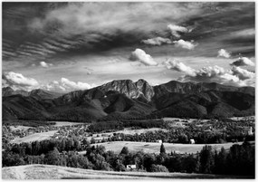 Poszterek 100x70 Tátra Lengyel hegyek Kilátás