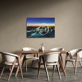 Kép - kilátás az égre a tetőről (üvegen) (70x50 cm)