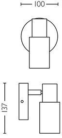 Philips - Spotlámpa PALMS 1xE14/25W/230V