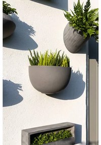 Pottery Pots Mini Dorant Wally ültetőgép, fekete színű, többféle méretben - PotteryPots méret: L - h 16,5 cm