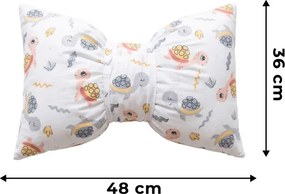 Dekoratív párna masni formájában Teknős EMI