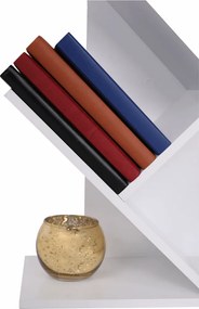 Könyvespolc, fehér, BAKI NEW TYP 3