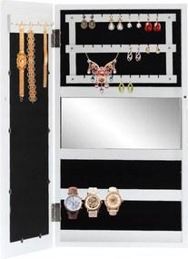 Fali ékszertartó szekrény 31 x 9,5 x 56 cm