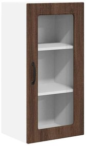 Fali konyhaszekrény Barna Tölgy 40 x 31 x 80 cm Faanyag