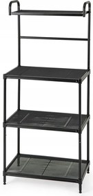 Tároló Állvány 4 Szintes, Fém Polcokkal
