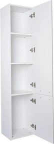TMP LUX fali fürdőszobai ÁLLÓSZEKRÉNY - JOBBOS - 160 x 35 cm