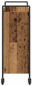 Konyhai kocsi Régi fa 70 x 30 x 82 cm Faanyag