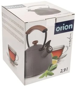 Orion Wooden teáskanna 2,9 l, szürke