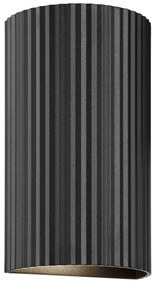 Brilliant - Fali lámpa UNDULA 2xGU10/10W/230V fekete