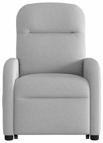 Álló masszázsfotel felhőszürke szövet