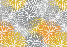 Fali fotótapéta előszoba konyhába Virágos energia 208x146 ragasztó