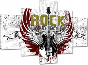 Festmények 100x70 Rock And Roll Gitár
