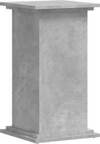 vidaXL betonszürke szerelt fa növényállvány 33 x 33 x 60 cm
