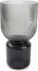 S|p Coco ĂŒveg vĂĄza Smoked 31 cm magas 16 cm ĂĄtm.