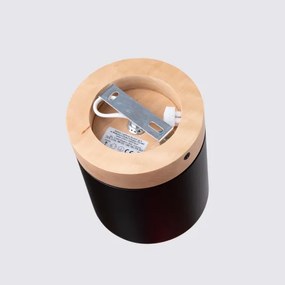 Sollux SL.1349 - spotlámpa RIF 1xGU10/10W/230V átm. 12 cm fekete