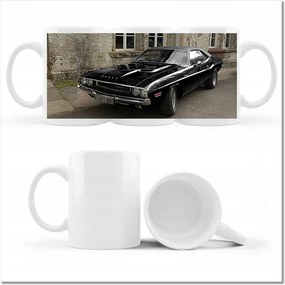 Dodge Challenger Rt Auto nyomott mintás bögre