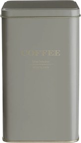 TIN TIN fém kávétartó doboz, barna 1850ml