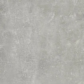 betonszürke térelválasztó könyvszekrény 105 x 24 x 102 cm