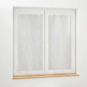 Fehér átlátszó függöny szett 2 db-os 60x90 cm Galactee – douceur d'intérieur