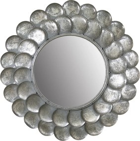 Tükör Fázisú, karikás, ezüst átm. 74cm