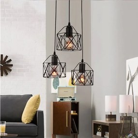 DomenoLED BRYLANT 502 Függőlámpa 3x20W/E27
