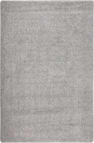 vidaXL világosszürke csúszásmentes bozontos szőnyeg 200 x 290 cm