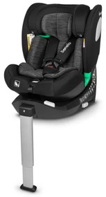 Lionelo - BRAAM i-Size forgatható autósülés bázissal, 40-150 cm, fekete karbon