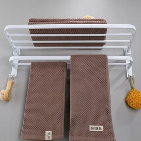 Fürdőszobai törölközőtartó Loft fehér 50CM