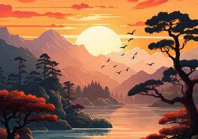 Poszter 59,4x42cm Arany Nyugat