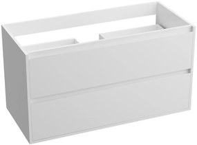 LaVita Minnesota szekrény 100.5x46x54.2 cm Függesztett, mosdó alatti fehér 5900378324782