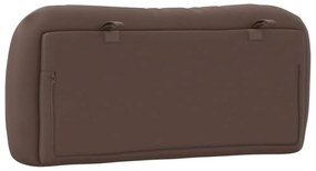 barna műbőr fejtámla párna Hvar 80 cm