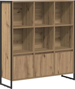 vidaXL Könyvespolc 2 pcs Művészi tölgy 99,5 x 30 x 108 cm Faanyag