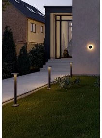 Redo 90369 - AURA kültéri LED fali lámpatest, LED/8W/230V/3000K/IP65, antracit