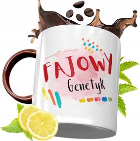 Narancssárga Bögre Genetikusoknak Ajándék fényképes nyomattal