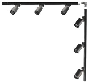 Zuma Line 3566 - Sínrendszeri spotlámpa TORE 6xGU10/35W/230V fekete