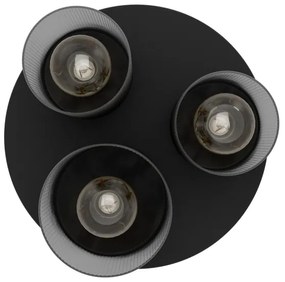 Eglo 901161 - Mennyezeti lámpa COLOMERA 3xE27/40W/230V szürke