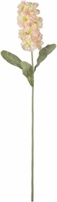 Művirág MATTHIOLA 56 cm, fehér-rózsaszín