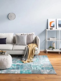 Síkszövött szőnyeg Tosca türkiz 155x235 cm