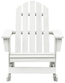 vidaXL fehér kerti fa hintaszék