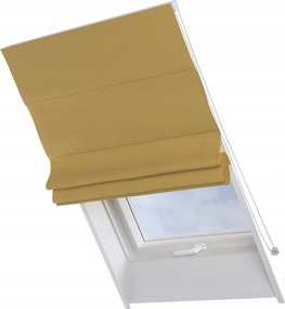 Kész redőny Rimini tetőtéri ablakra 50x60cm narancssárga