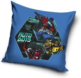 Transformers Autobots Blue párnahuzat 40x40 cm Velúr